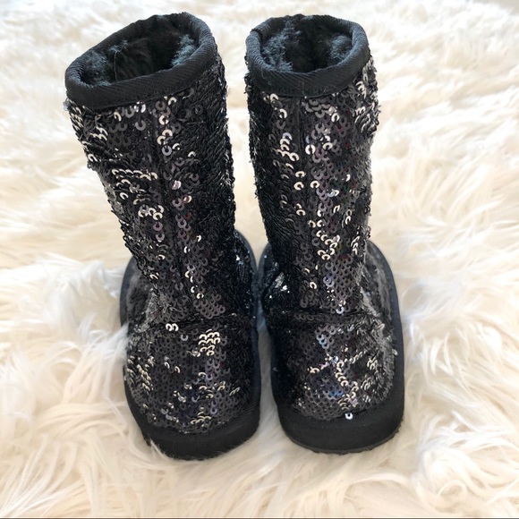 Stuart Weitzman Flip Sequin Boots - Picture 4 of 6